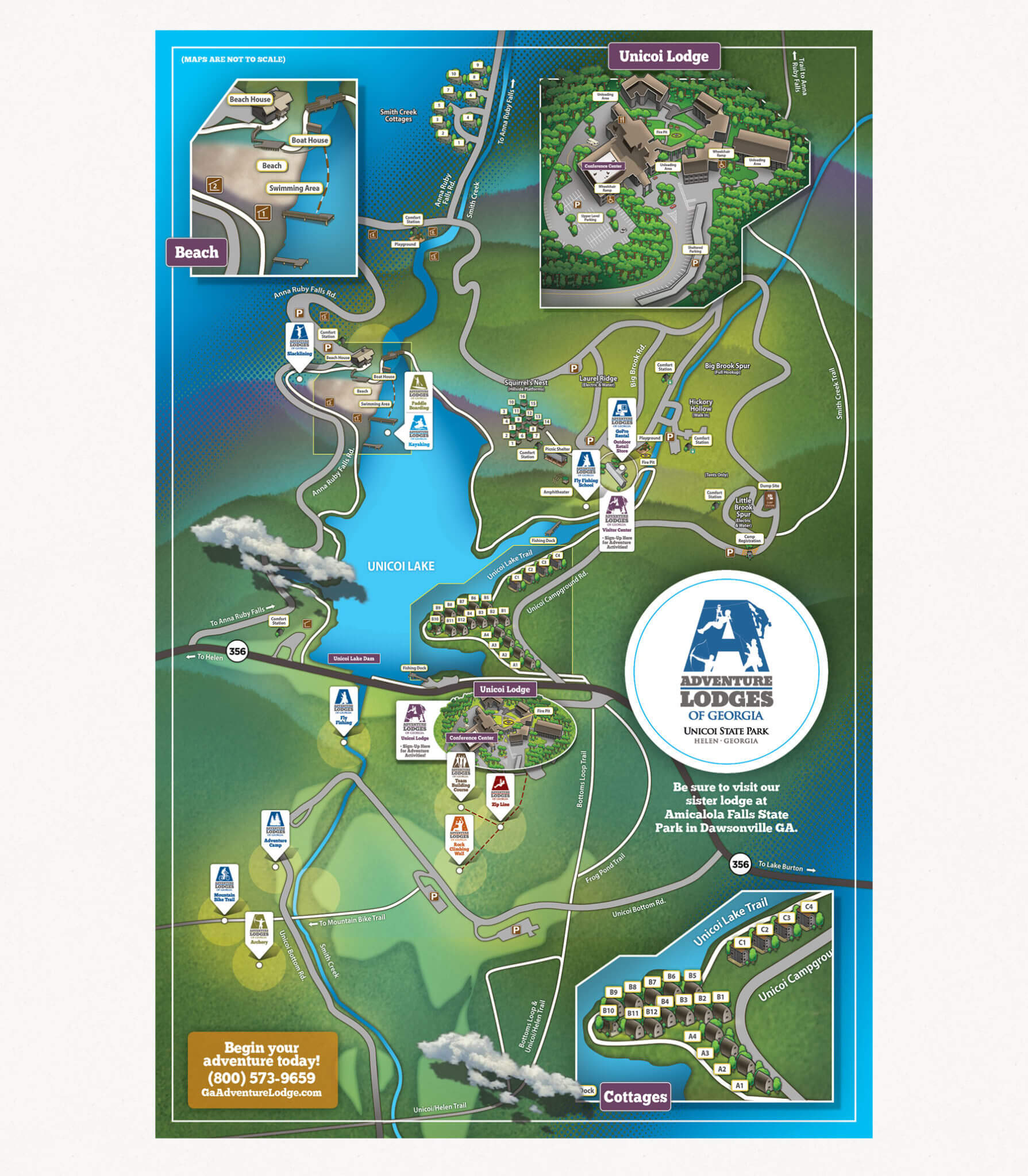 Unicoi State Park Campground Map